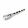 Tekton 1/4" Drive 90 Geared Teeth Ultra-Compact Head Style Ratchet, 6-19/32" L, Chrome Plated Finish SRH21006